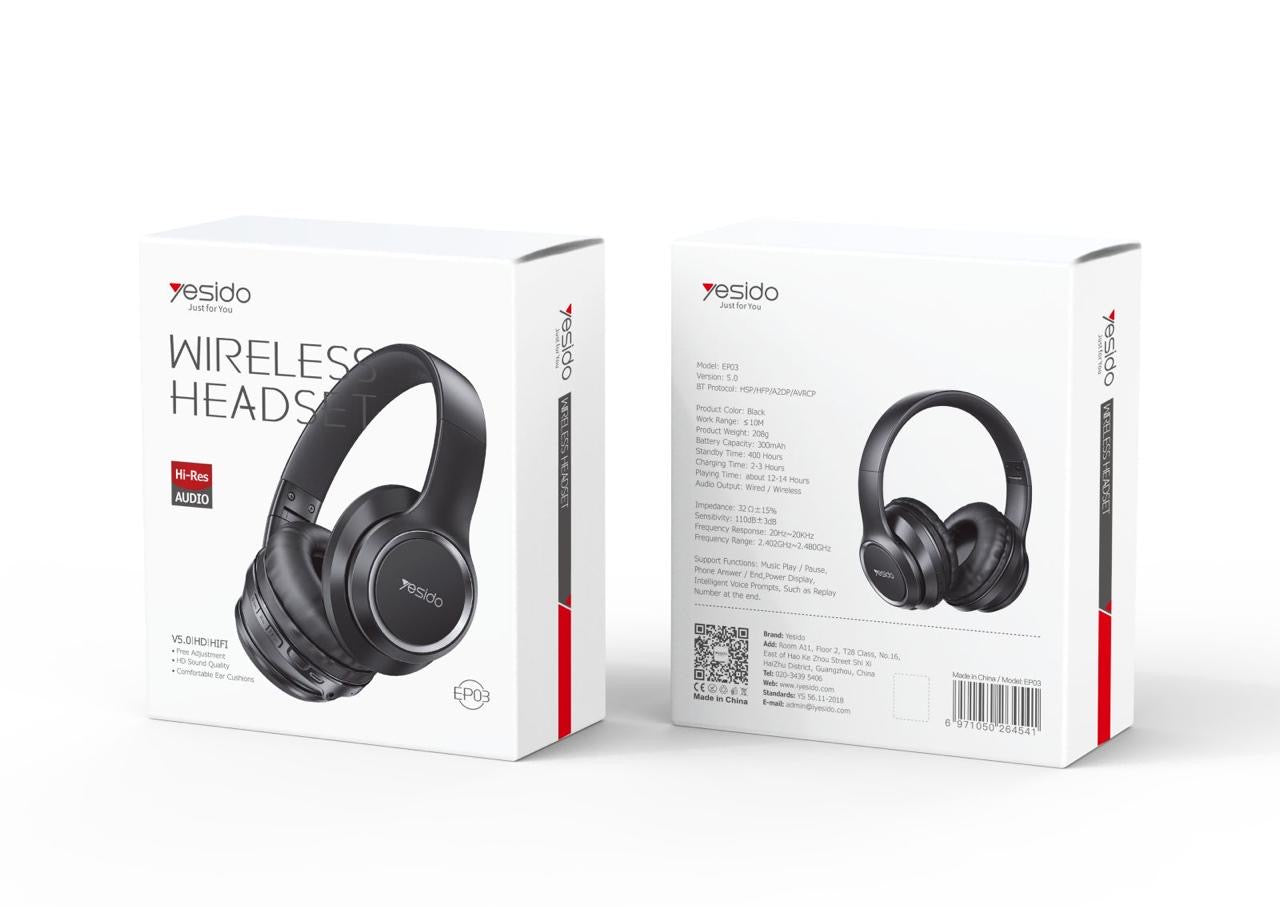 Yesido EP03 Wireless Headphones
