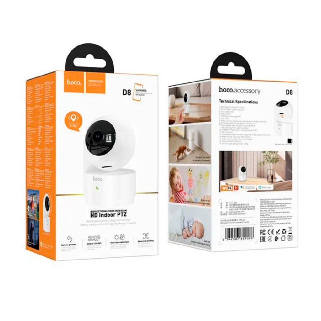 HOCO D8 HD Indoor PTZ Smart Camera