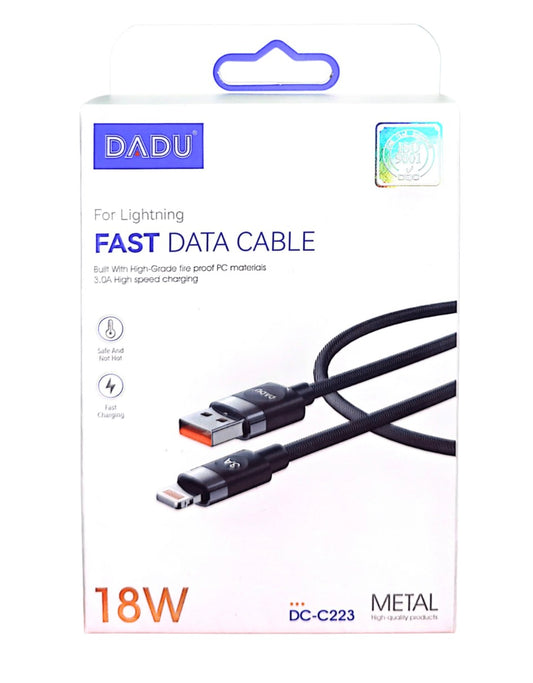 DADU DC-C223 Lightning Fast Charging Cable 18W