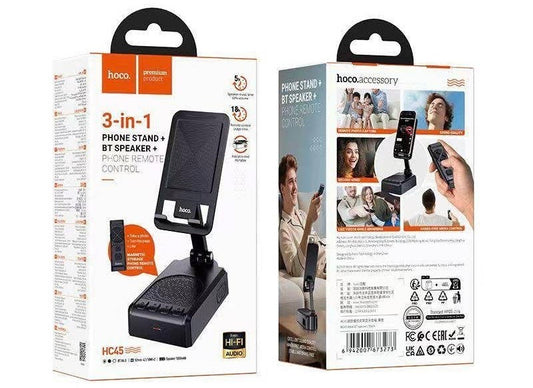Hoco HC45 3-in-1 Phone Stand & Bluetooth Speaker