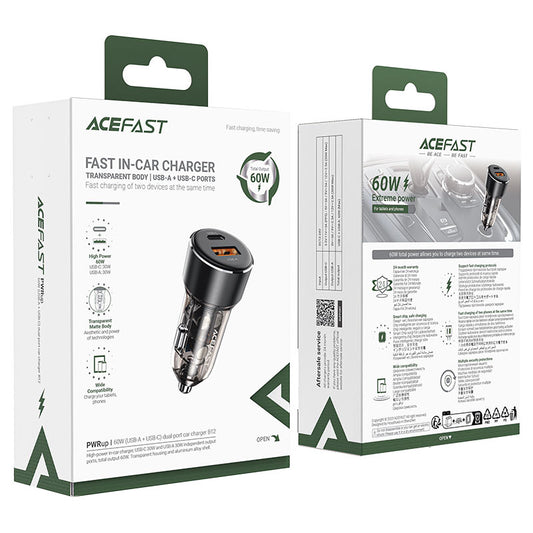 ACEFAST B12 60W Fast In-Car Charger
