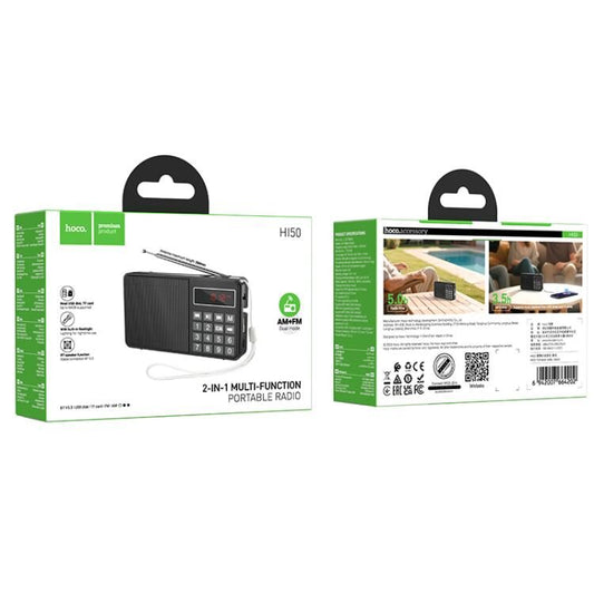 Hoco HI50 Portable Radio & Bluetooth Speaker